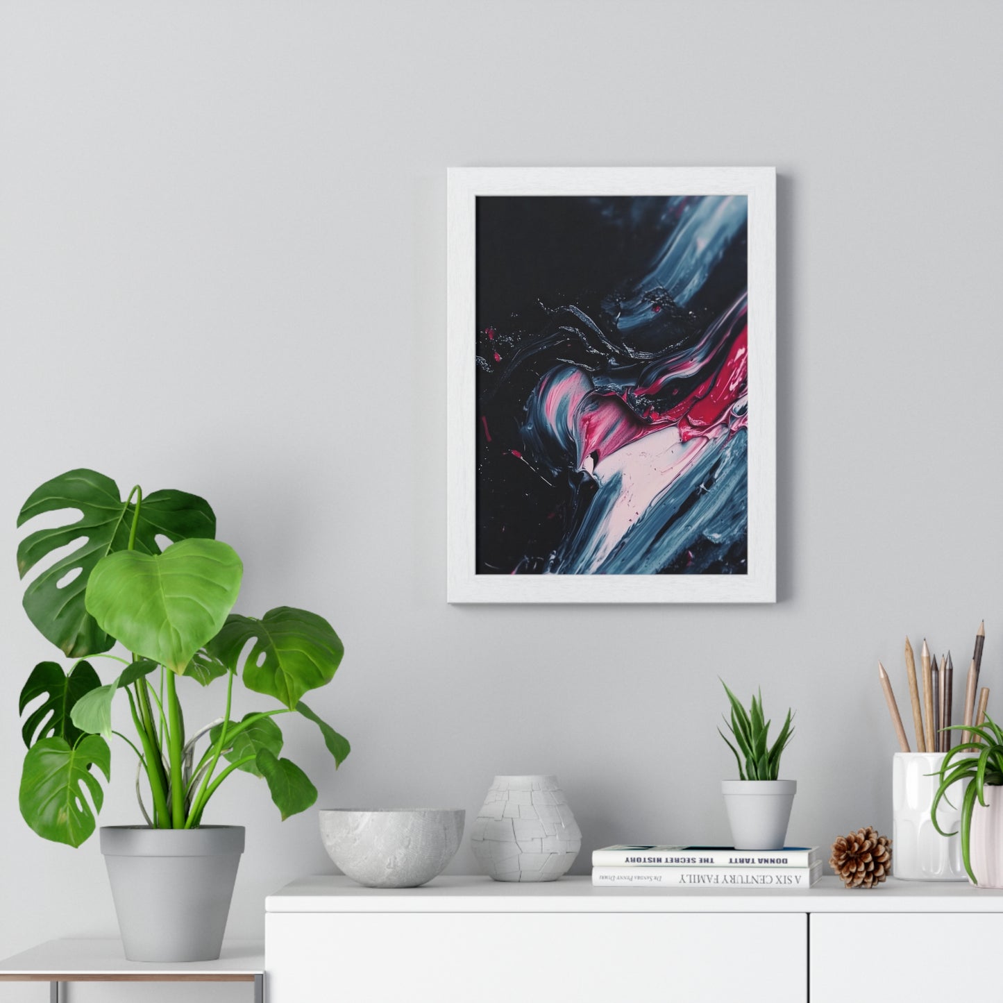 Abstract Marble Art Print