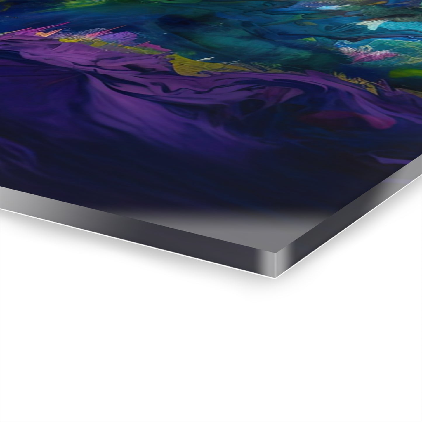 Vibrant Abstract Pyramid Design