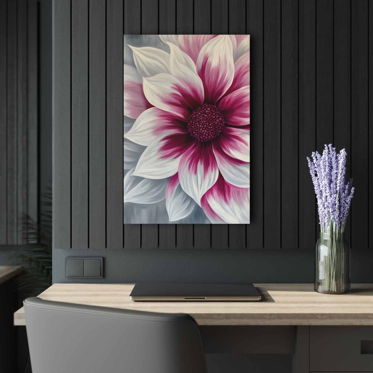 Blossom Acrylic Print Wall Art, Floral Decor