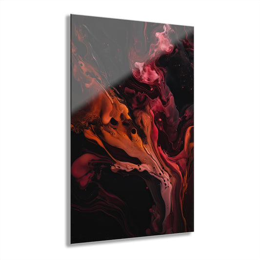 Abstract Acrylic Wall Art Print - Modern Home Decor