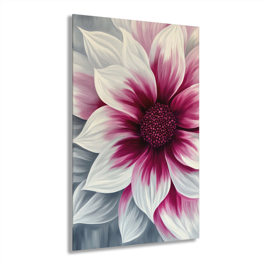 Blossom Acrylic Print Wall Art, Floral Decor