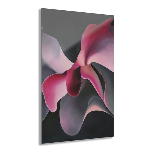 Elegant Floral Acrylic Print Wall Art